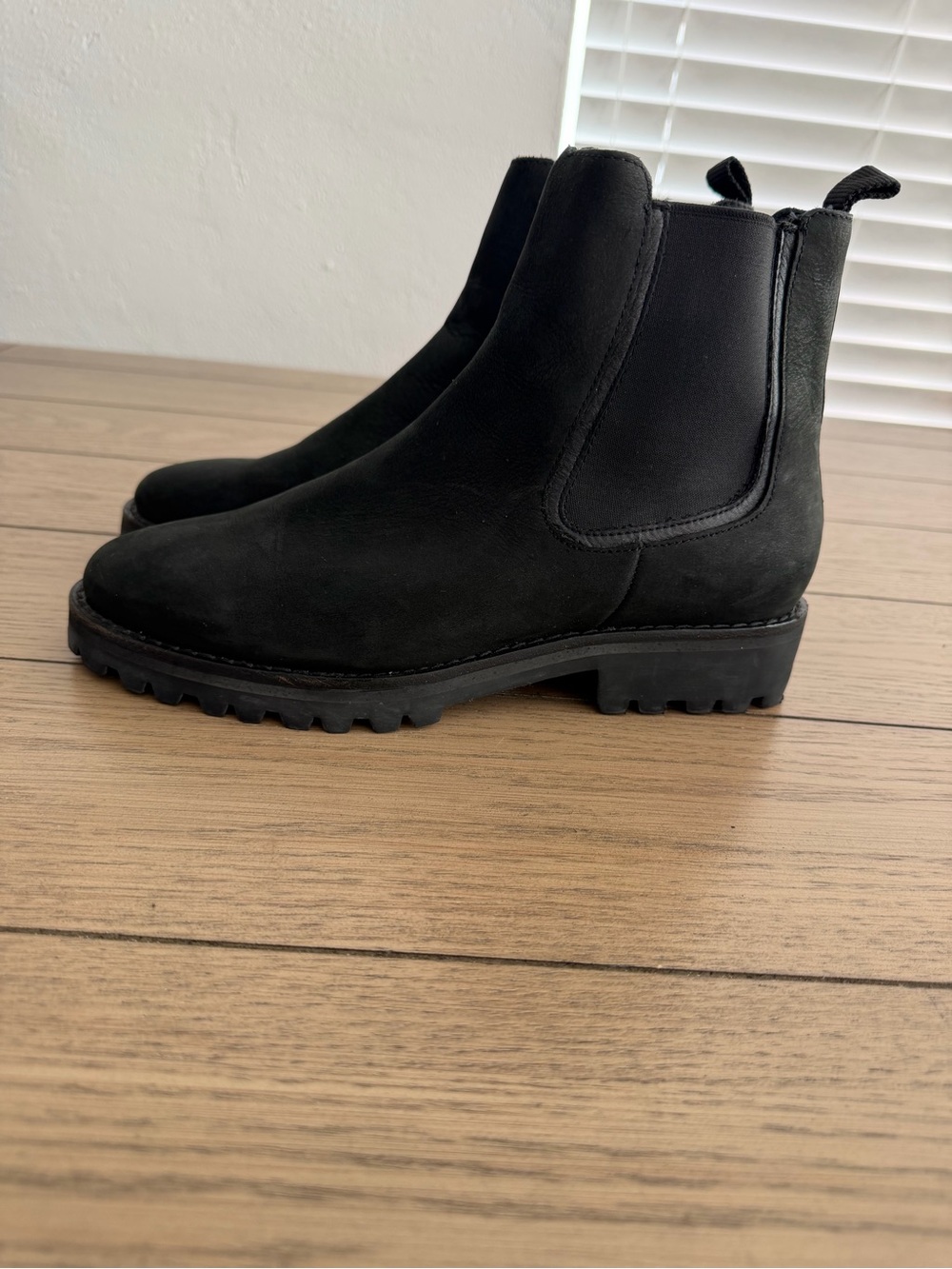 Thursday Boot Company Black Chelsea Lug Sole Ankle Boots